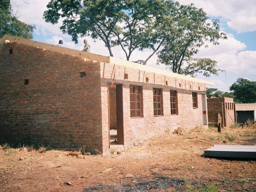 The completed community building at the Mumvuri Project
